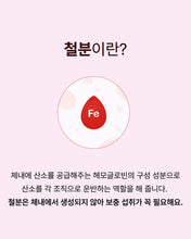 Load image into Gallery viewer, My Habit Chewable Iron Jelly 마이해빗 츄어블 철분 프리미엄