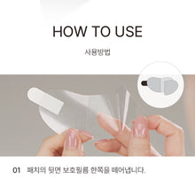 Load image into Gallery viewer, -Franz Naked Sunshield peptide patch 프란츠 네이키드 선샤인 투명선패치 5회분 (5+1 프로모션)