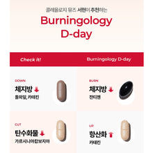 Load image into Gallery viewer, Foodology Burningology D-day 푸드올로지 버닝올로지 디데이 단기간 다이어트케어 10포 (10일구성 하루한포 다이어트) (3+1프로모션)