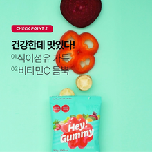 Load image into Gallery viewer, Foodology Hey!Gummy 푸드올로지 헤이!구미 10젤리 10개입 (3+1프로모션)