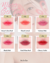Load image into Gallery viewer, De Lo Eto Water Gel Lip tint 드로에뚜 워터 젤 립틴트
